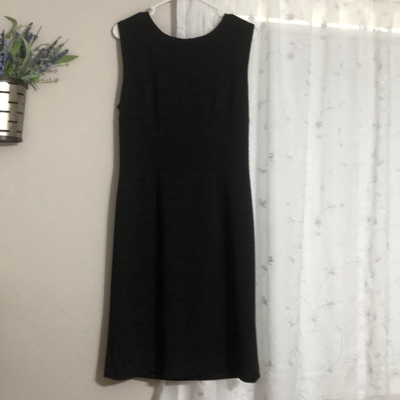 Dresses & Skirts - Margaret M Black Textured Knit Sleeveless Dress XL